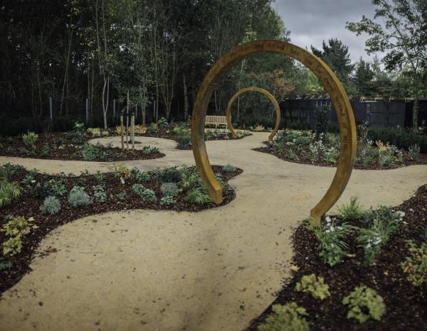 Memorial Garden Panorama View